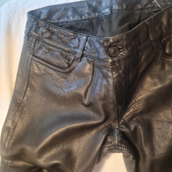 Allsaints Mauritius Leather Skinny Pants - Picture 4 of 8